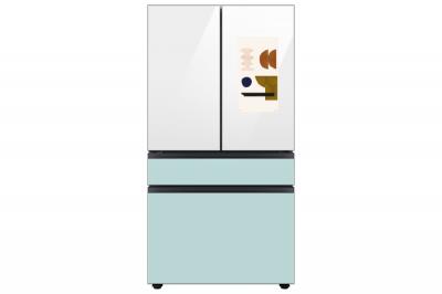 36" Samsung 28.6 Cu. Ft. Bespoke 4 Door French Door Refrigerator with Family Hub - RF29BB8900AWAC