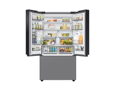 36" Samsung 30.1 Cu. Ft. Bespoke French Door Refrigerator with Beverage Center - F-RF30BB66QNQN