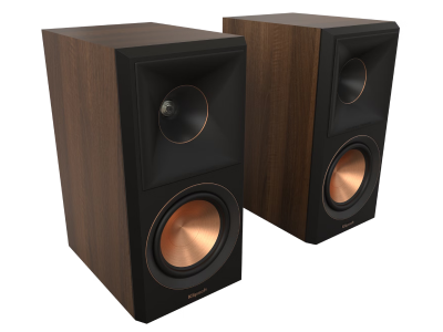 Klipsch Bookshelf Speakers in Walnut - RP500MWII