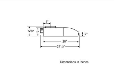 30" Bosch 300 Series Under Cabinet Wall Hood Stainless Steel - DUH30152UC