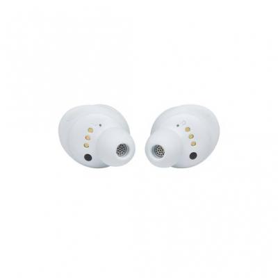 JBL True Wireless Noise Cancelling Earbuds in White - JBLLIVEFRNCPTWSWAM