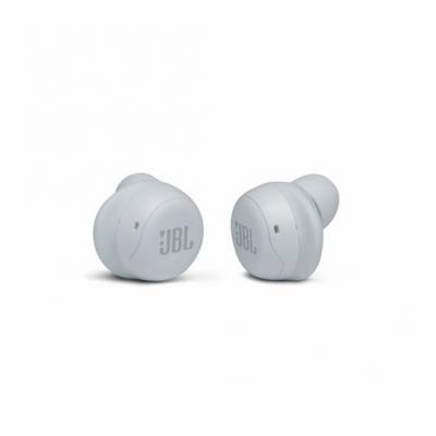 JBL True Wireless Noise Cancelling Earbuds in White - JBLLIVEFRNCPTWSWAM