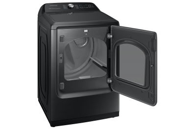 27" Samsung 7.4 Cu. Ft. Electric Dryer With SmartThings In Black - DVE50A5405V