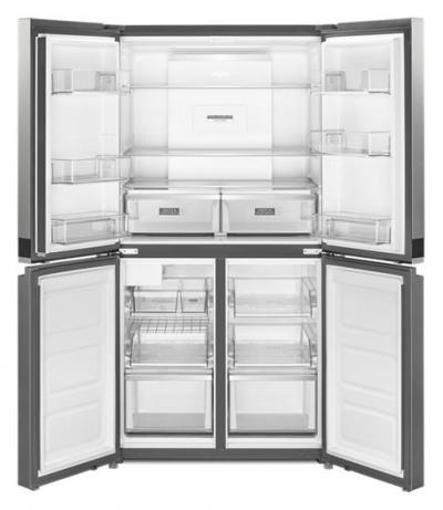 36" Whirlpool 19.4 Cu. Ft. Counter Depth 4 Door Refrigerator  - WRQA59CNKZ