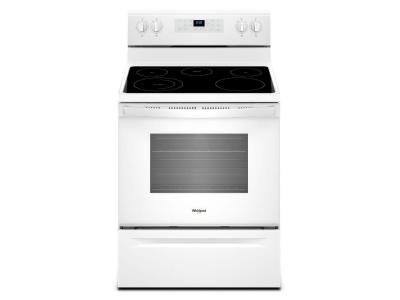 30" Whirlpool 5.3 Cu. Ft. Electric Range With Frozen Bake Technology - YWFE505W0JW