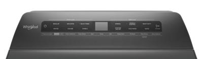 27" Whirlpool 5.5 Cu. Ft. Smart Top Load Washer In Chrome Shadow - WTW6120HC