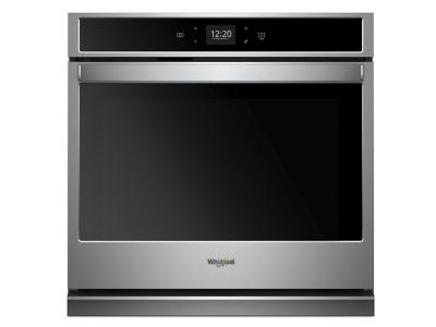 27" Whirlpool 4.3 Cu. Ft. Smart Single Wall Oven With Touchscreen - WOS51EC7HS