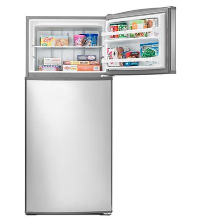 28" Whirlpool 16.0 Cu. Ft. Top-Freezer Refrigerator With Improved Design - WRT316SFDM