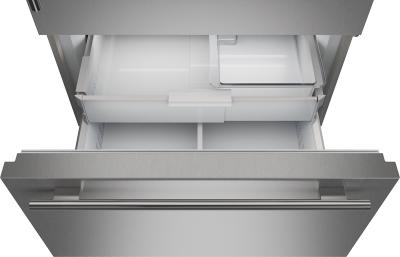 36" SubZero Left Hinge Classic Over-and-Under Refrigerator with Glass Door  - CL3650UG/S/P/L