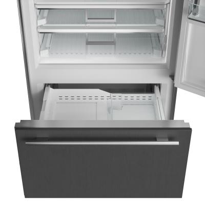 36" SubZero Left Hinge Classic Over-And-Under Refrigerator With Pro Handle - CL3650U/S/P/L