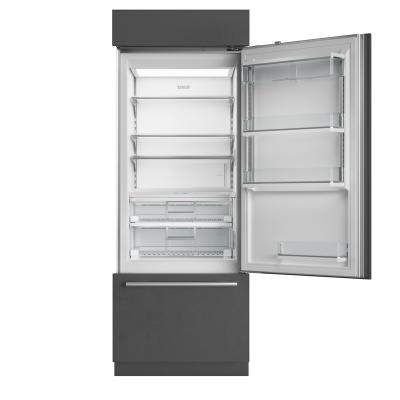 30" SubZero Pro Handle Right Hinge Classic Over-and-Under Refrigerator With Internal Dispenser - CL3050UID/S/P/R