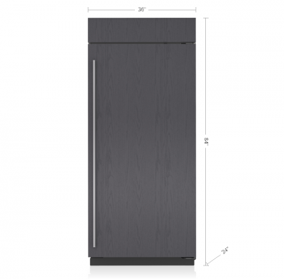 36" SubZero Built-in Right Hinge Classic Freezer In Panel Ready - CL3650F/O/R