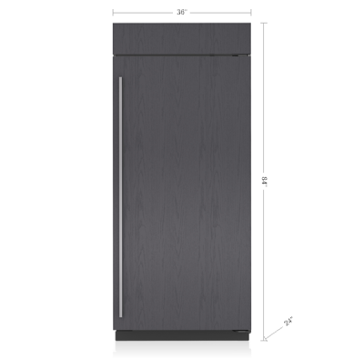 36" SubZero 22.8 Cu. Ft. Classic Refrigerator in Panel Ready - CL3650R/O/L