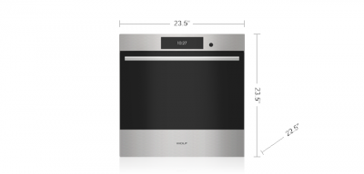 24" Wolf E Series Transitional Built-In Single Oven - SO2450TE/S/T