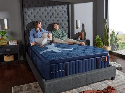 Stearns & Foster Full Clementina Collection Euro Pillow Top Plush Mattress