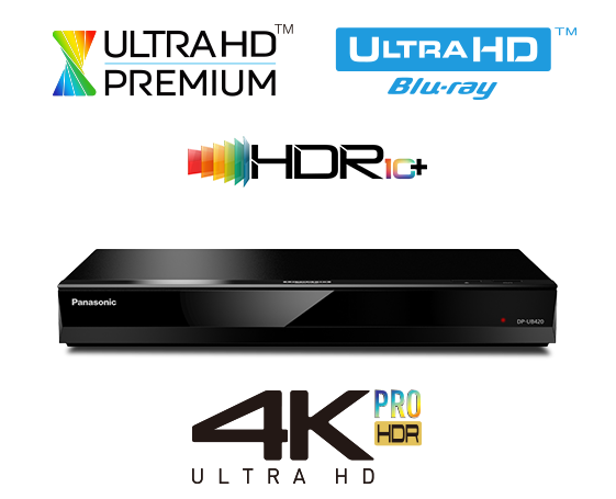 Panasonic DP-UB420 4K Ultra HD Blu-ray Player with Wi-Fi at