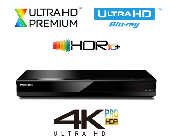 Lecteur bly-ray 4K HDR UHD, Panasonic DPUB420K