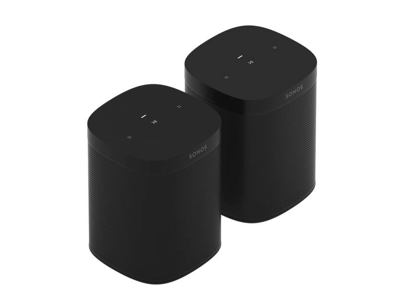 Sonos Two Room Set with Sonos One SL (B) Two Room Set With One SL