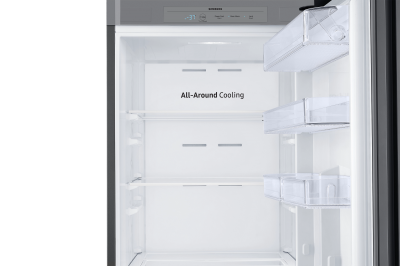 24" Samsung 14 Cu. Ft. Bespoke 1-door Column Refrigerator With White Glass Panel - F-RR14T7414A35