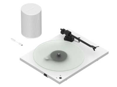 Sonos Essential Turntable Set with Era 100 Phono SB Turntable and Line-in Adapter - Essential Turntable Set (W)