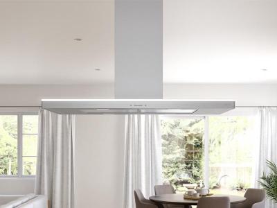 36" Zephyr Lucé Island Range Hood in Stainless Steel - ZLC-M90CS