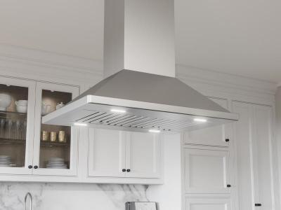 42" Zephyr Napoli Island Mount Range Hood - ZNA-E42DS