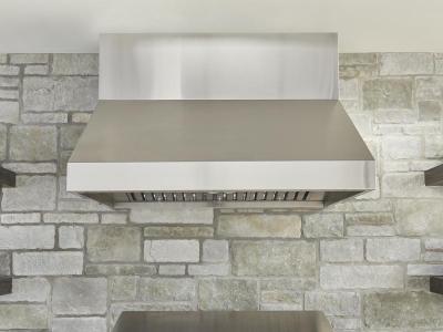 48" Zephyr Cypress Outdoor  Wall Range Hood in Stainless Steel - AK7848CS