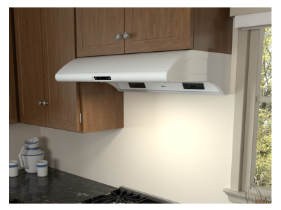 36" Zephyr Core Collection Typhoon Under Cabinet Range Hood in White - AK2136CW
