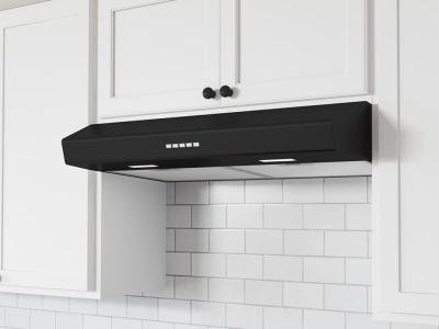 30" Zephyr Core Collection Breeze II Under Cabinet Range Hood in Black - AK1200CB