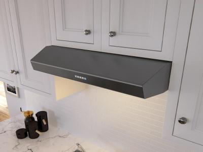 30" Zephyr Core Collection Breeze II Under Cabinet Range Hood in Black Stainless Steel - AK1200CBS