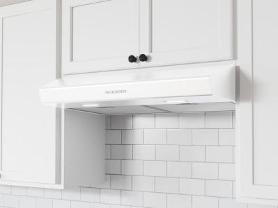 30" Zephyr Core Collection Breeze II Under Cabinet Range Hood in White - AK1200CW