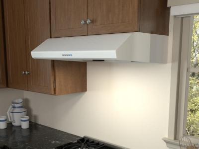 30" Zephyr Hurricane Under Cabinet Range Hood in White - AK2500CW