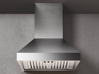 30" Falmec Pyramid 600 CFM Wall Mount Range Hood - FPDPR30W6SS-3