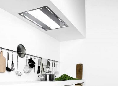 36" Falmec Nuvola Ceiling 600 CFM Ceiling Mount Range Hood White  - FDNUV36C6WH-R1