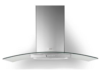 30" Faber Tratto Elegant Glass Arc Canopy Wall Mount Range Hood - TRAT30SSV