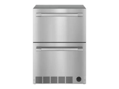 24" Thermador 4.3 Cu. Ft. Professional  Undercounter Freezer Refrigerator in Stainless Steel - T24UC925DS