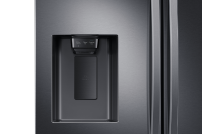 36" Samsung 27 Cu. Ft. French Door With SpaceMax Technology In Black Stainless Steel - RF27T5201SG