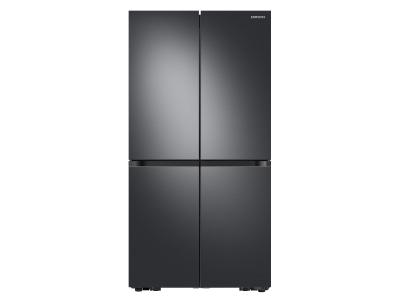 36" Samsung 22.9 Cu. Ft. Counter-Depth French Door Refrigerator With AutoFill Water Pitcher In Black Stainless Steel - RF23A9071SG
