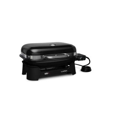 23" Weber Lumin Compact Electric Grill in Black - 91010901