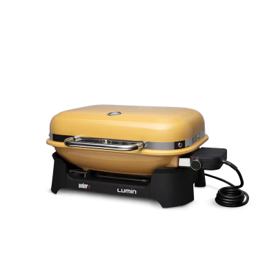 26" Weber Lumin Electric Grill in Golden Yellow - 92280901
