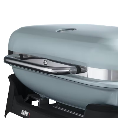26" Weber Lumin Electric Grill in Ice Blue - 92400901