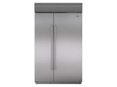 48" SubZero 28.8 Cu. Ft. Classic Built-in Side-by-Side Refrigerator Freezer with Internal Dispenser with Pro Handle - CL4850SID/S/P