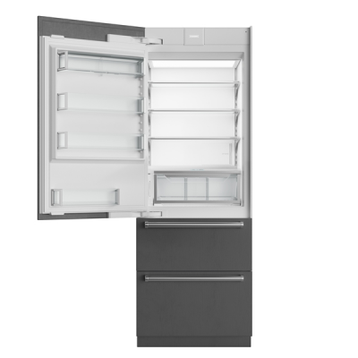 30" SubZero Designer Left Hinge Over-and-Under Refrigerator - DET3050CI/L