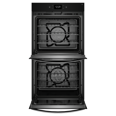 30" Whirlpool 10.0 Cu. Ft. Smart Double Wall Oven with Air Fry - WOED7030PV
