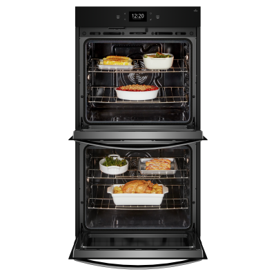 30" Whirlpool 10.0 Cu. Ft. Smart Double Wall Oven with Air Fry - WOED7030PZ