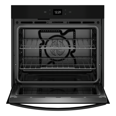27" Whirlpool 4.3 Cu. Ft. Single Wall Oven with Air Fry in Black - WOES5027LB