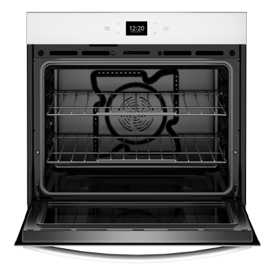27" Whirlpool 4.3 Cu. Ft. Single Wall Oven with Air Fry in White - WOES5027LW