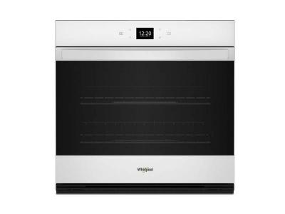 30" Whirlpool 5.0 Cu. Ft. Single Wall Oven with Air Fry When Connected - WOES5030LW