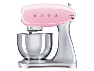 SMEG 50's Retro Style Aesthetic Stand Mixer - SMF01PKUS