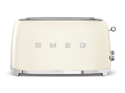 SMEG 50's Retro Style Aesthetic 4x2 Slice Toaster - TSF02CRUS